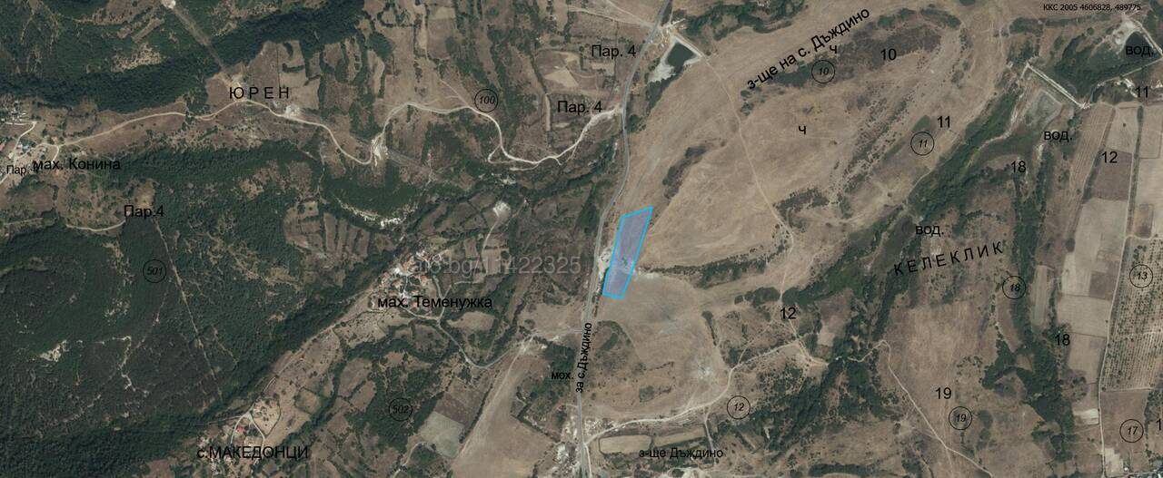 Satılık arsa – Dazhdino (Dıjdino), ilan fotoğrafı 1