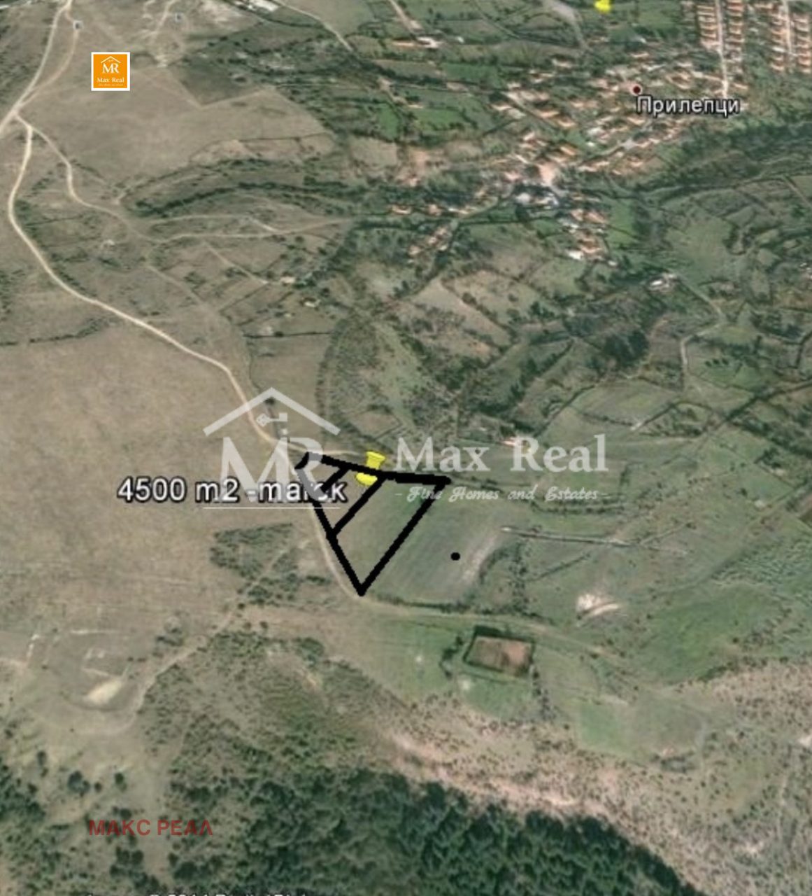 Satılık arsa – Prileptsi, ilan fotoğrafı 1